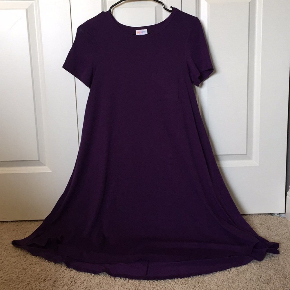 LuLaRoe Carly- Plum purple size XXS